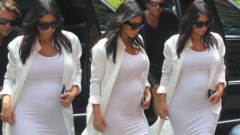 Kim Kardashian Flaunts Her Kurious Baby Bump In New Orleans