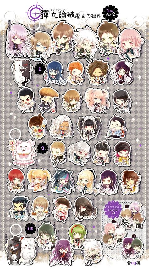 Are you the main character in trigger happy havoc, goodbye despair, killing. Danganronpa 1-2, UDG: Clear Acrylic Charms (With images) | Danganronpa