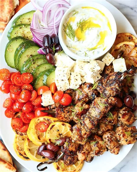 Greek Chicken Kebabs Recipe The Feedfeed