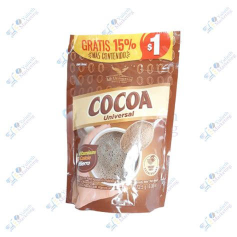 La Universal Cocoa Chocolate En Polvo Doypack G Tienda Amiga