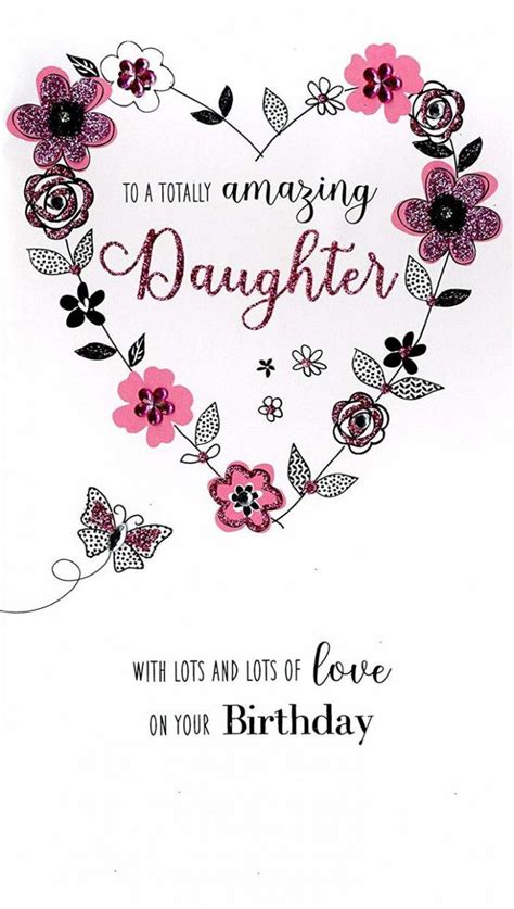 printable birthday cards for daughter