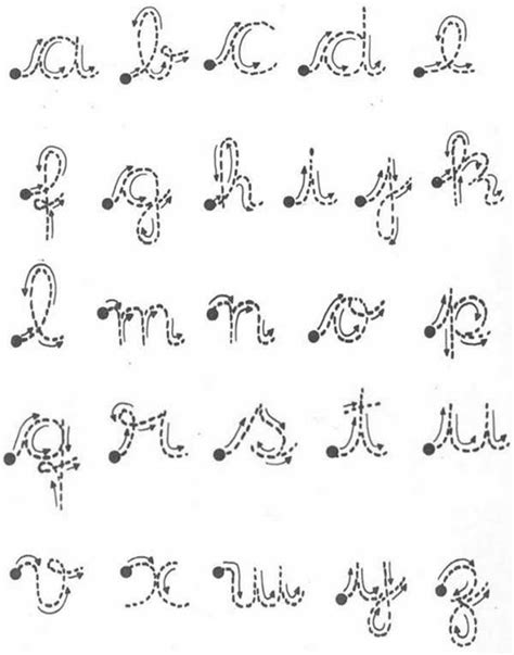 30 Desenhos De Alfabeto Cursivo Para Imprimir E Colorir 2023
