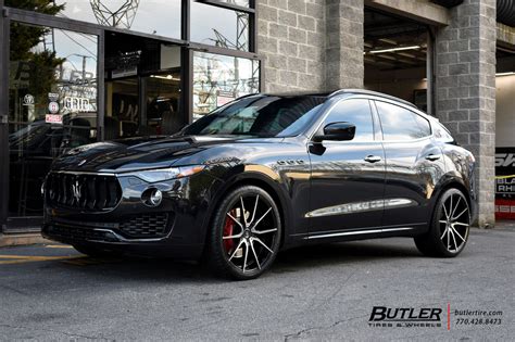 Maserati Levante With In Avant Garde M Wheels Exclusively From Butler Tires And Wheels In