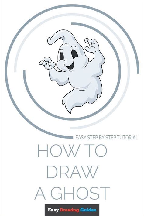 How To Draw A Ghost With Easy Step By Step Instructions