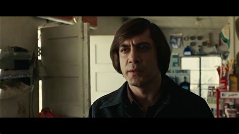 Javier Bardem Gas Station Scene In No Country For Old Men Youtube