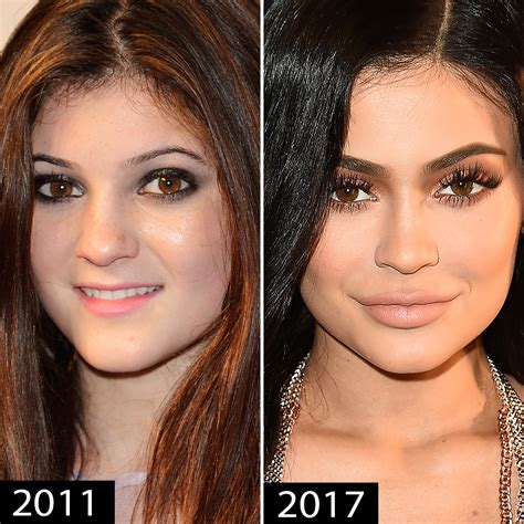 kylie jenner eyebrows tattoo famous person