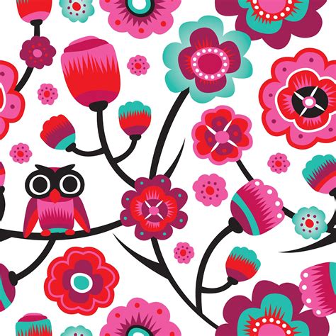 Download Cute Owl Design Wallpaper New Pattern By Marthag9 Cute