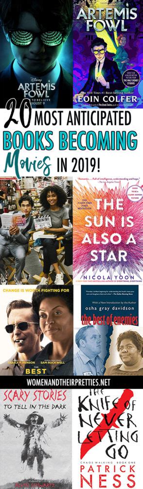 20 Books Becoming Movies In 2019 Full List But First Joy