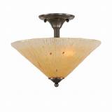 Images of Copper Semi Flush Light