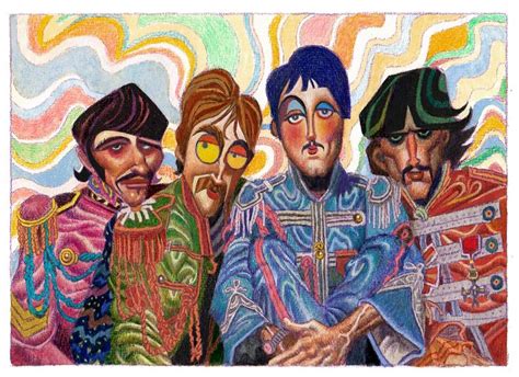 The Beatles Art Beatles Art Beatles Painting Beatles Poster