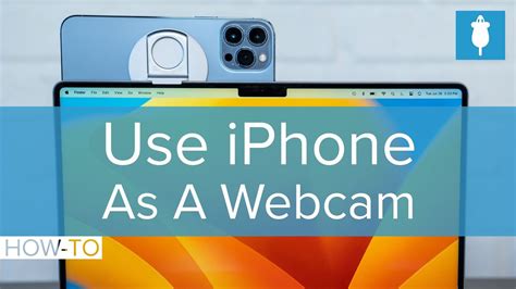 How To Transform Your Iphone Into A Webcam Youtube