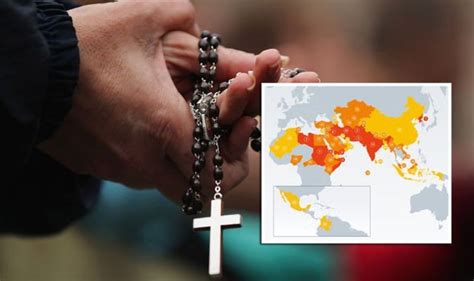 Christian Persecution Mapped The 50 Countries Where Christians Face