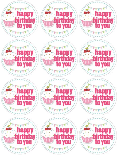 6 Best Images Of Inside Out Free Printable Birthday Cupcake Topper
