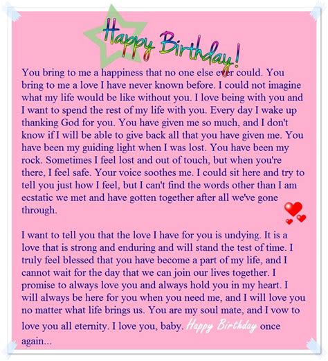 Labace Cute Happy Birthday Paragraph For Her