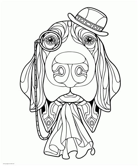Printable Adult Coloring Pages Animals