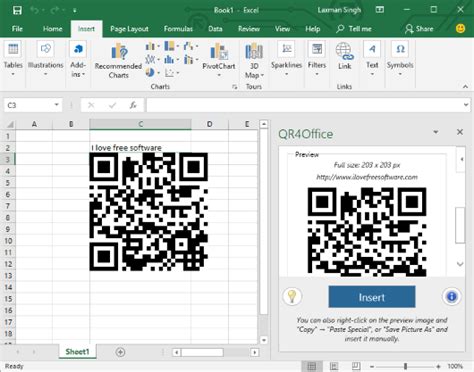 Qr Code In Excel 2016 - How To Create QR Codes in Microsoft Excel