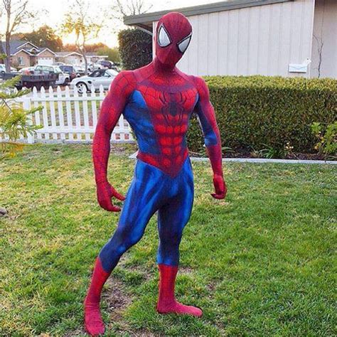 Cosplay De Halloween El Extraordinario Spiderman 3d Impresión Digital