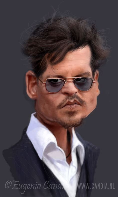 Caricatura De Johnny Depp Celebrity Caricatures Funny Caricatures