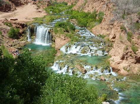 Rock Falls And New Navajo Falls Picture Of Havasupai