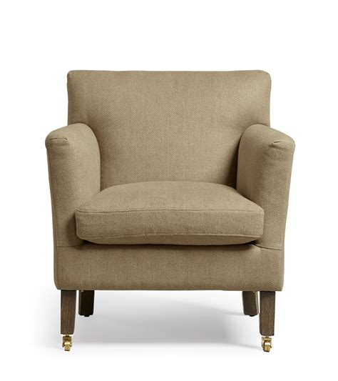 Ellary Armchair Wild Oats Wide Herringbone Oka