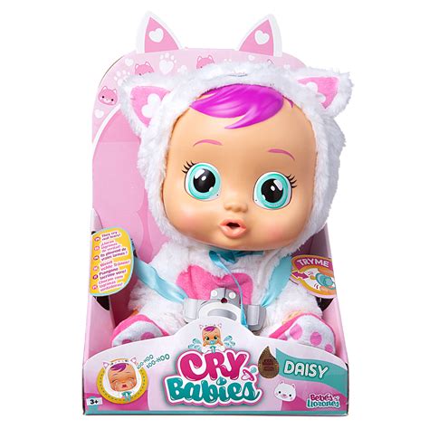 Кукла Imc Toys Cry Babies Плачущий младенец Daisy 31 см кнопка на