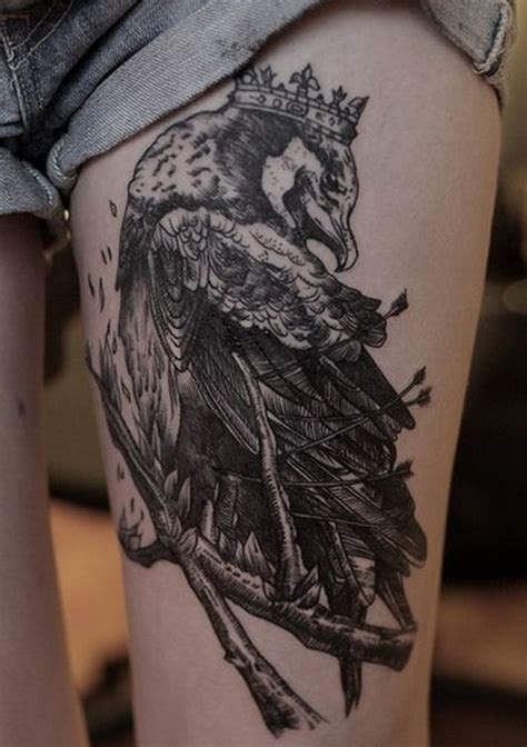 Great Raven Pictures Tattooimagesbiz