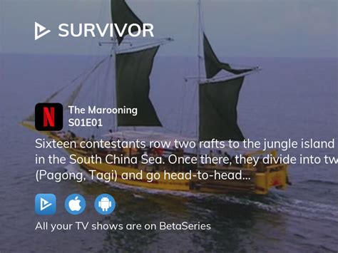 Where To Watch Survivor Season 1 Episode 1 Full Streaming