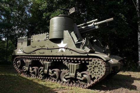 Rolling Thunder 30 Awesome Photos Of The M7 Priest Self Propelled Gun