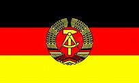 Bandera De La Alemania Oriental En Colores Oficiales Y Con La Relación ...