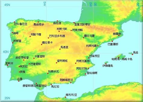 Copyright © 2021 高清卫星地图 inc. 西班牙地图中文版全图图片