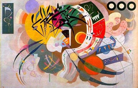 Description Of The Painting By Wassily Kandinsky “dominant Curve” ️