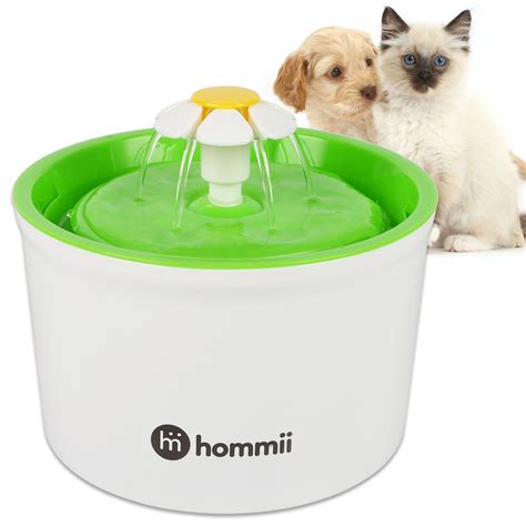 Flower Style 16l Automatic Electric Pet Cat Dog Fountain Water