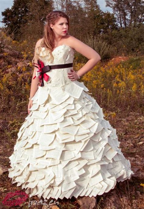 Amazing Recycled Wedding Dresses Wedding Fanatic