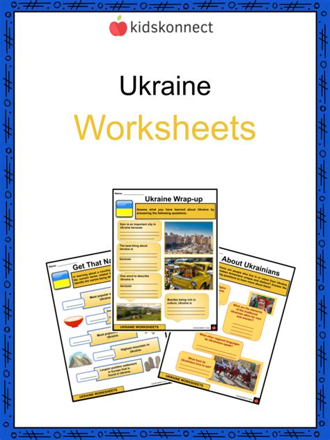Ukraine Facts And Worksheets History Geography Culture