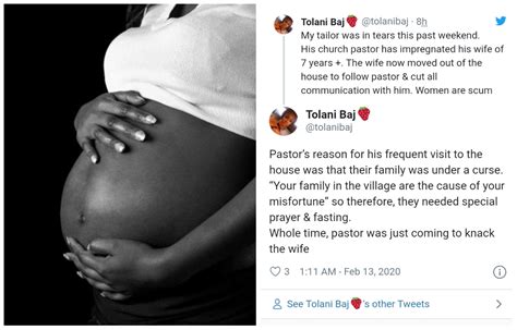 Pastor Impregnates Members Wife Who Moved In With Him Theinfong