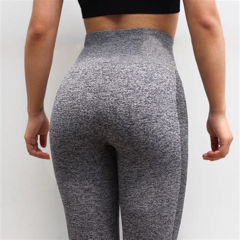 Womens High Waist Yoga Pants Tummy Control Workout Running 4 Way