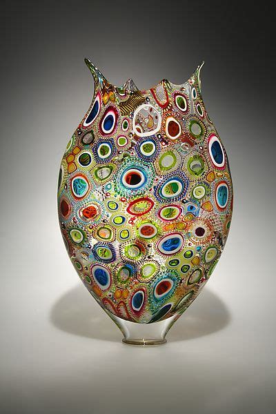 Art Of Glass Dale Chihuly Glass Vessel Bottle Art Stained Glass Windows Glass Design Glass