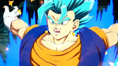 Dragon Ball Fighterz Vegito Super Saiyan Blue Gameplay Trailer