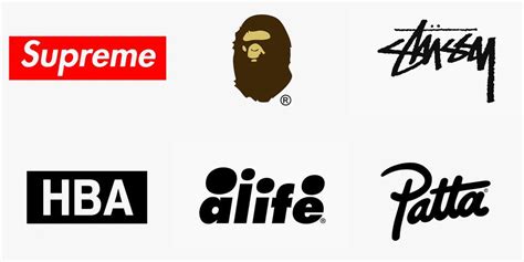 13 Inspiration Streetwear Brands Logos You Must Know