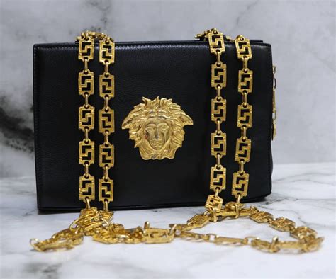 Vintage Gianni Versace Baroque Chain Bag Etsy
