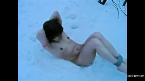 Numb Slave Girl Struggles In The Snow Eporner