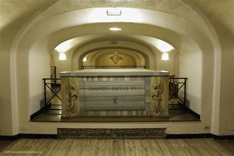 The Tomb Of John Paul I Vatican Grottoes