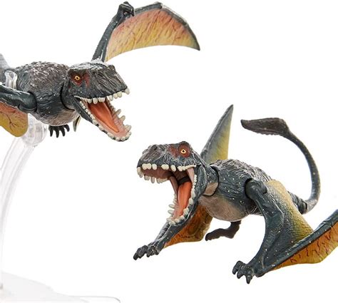 Jurassic World Amber Collection Dr Ellie Sattler And Dimorphodon Figure