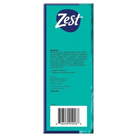 Zest Aqua With Vitamin E Refreshing Bar Soap 12pk 4oz Each Bar