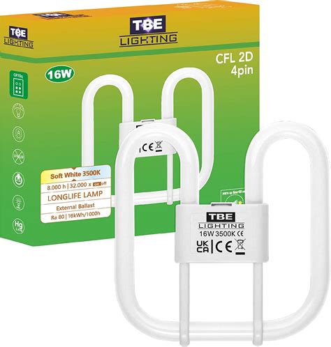Tbe Lighting 16w 2d 4 Pin Cfl Energy Saving Lamps Dd Fluorescent