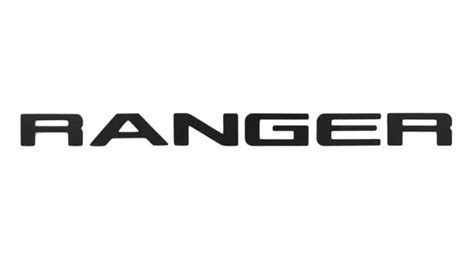 For Ford Ranger 2015 2019 Grille Top Logo Letter Grills Ranger 3d