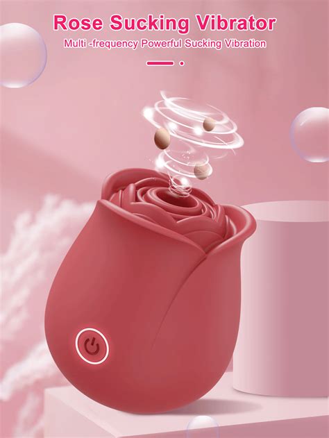 Sex Toy Rose Vibrator For Women G Spot Clitoral Sucking Stimulator Waterproof Adult Toys