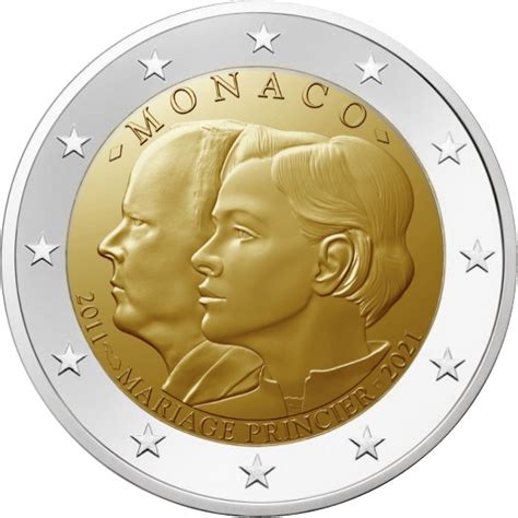2 Euro Monaco 2021 Coinbrothers Catalog