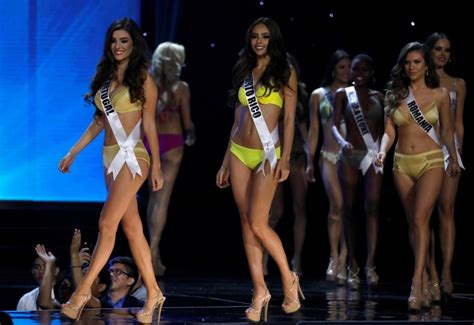 miss universe 2016 contestants look stunning in swimsuits evening gowns and national costumes
