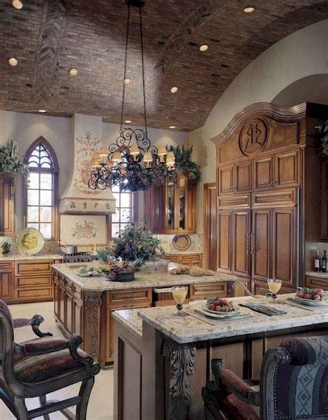 20 Stunning French Country Kitchen Design Ideas Tuscan Kitchen